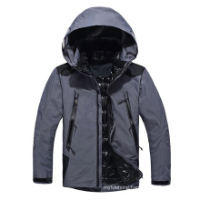 Men Winter Hooded Windproof Waterproof Soft Shell Jacket